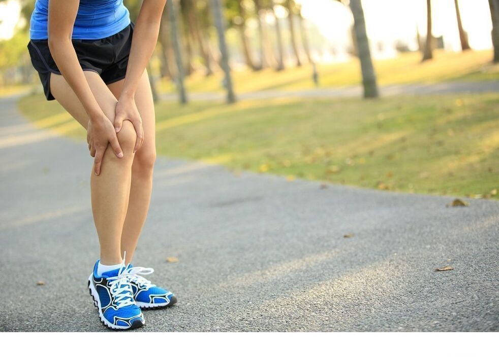 Dolore al ginocchio con osteoartrite delle gambe